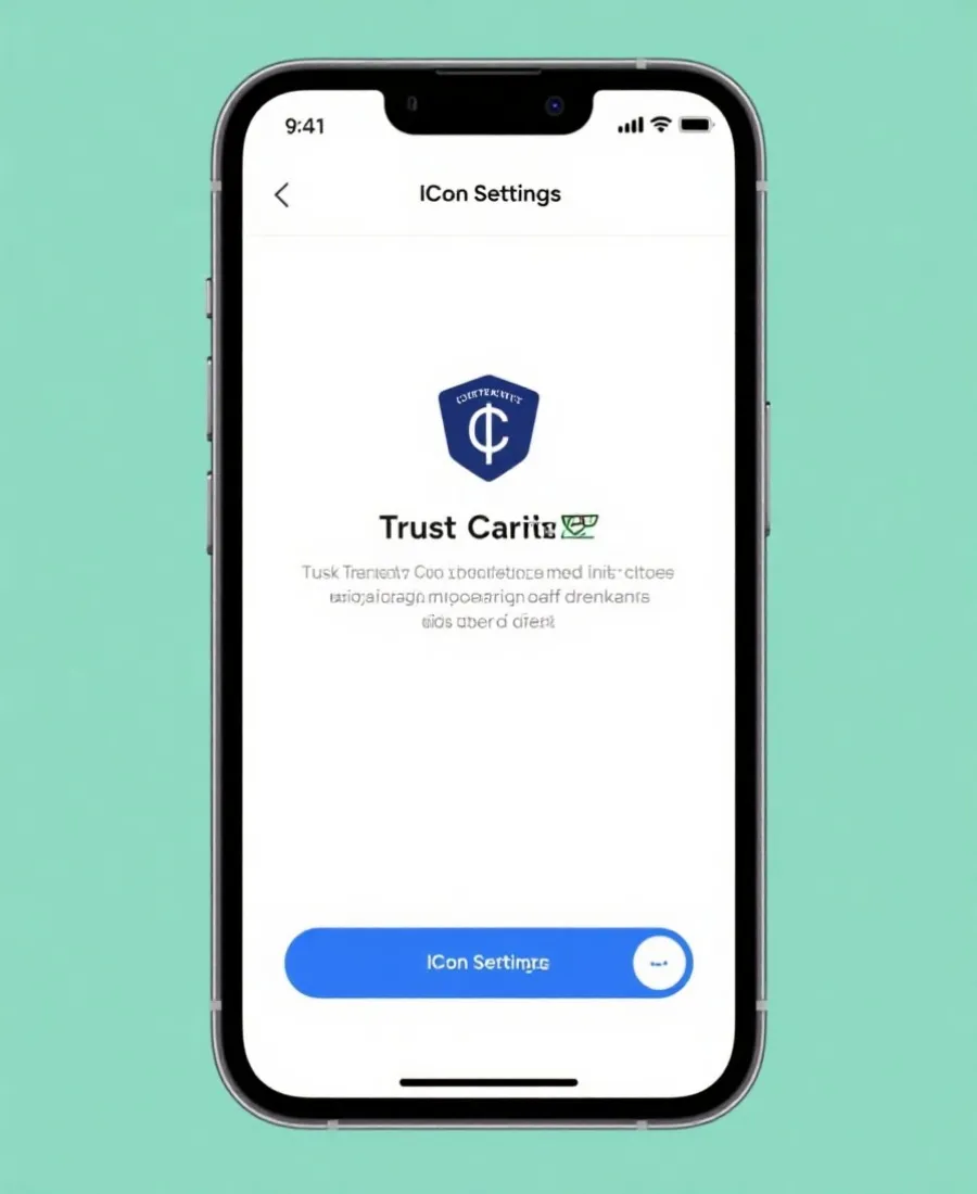 iOS 信任与安装步骤示意