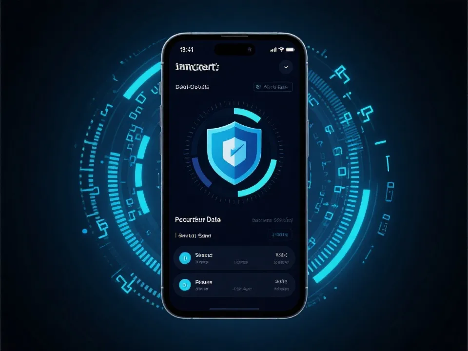 移动端安全加密与隐私防护示意图